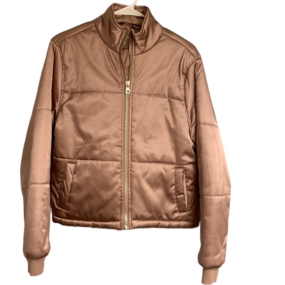 Live Love Dream Aeropostale rose-gold jacket, ladies large